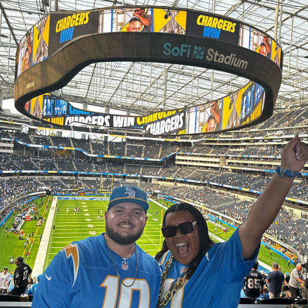 Chargers Game Tickets For Two