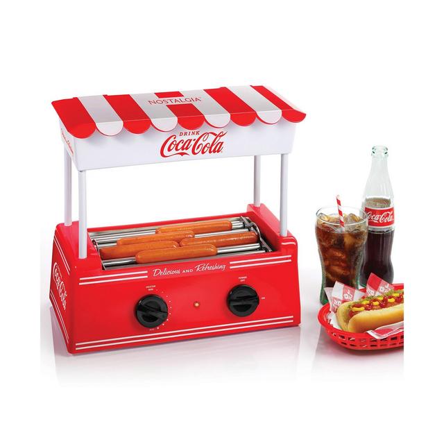Nostalgia Coca-Cola Hot Dog Roller HDR8CK