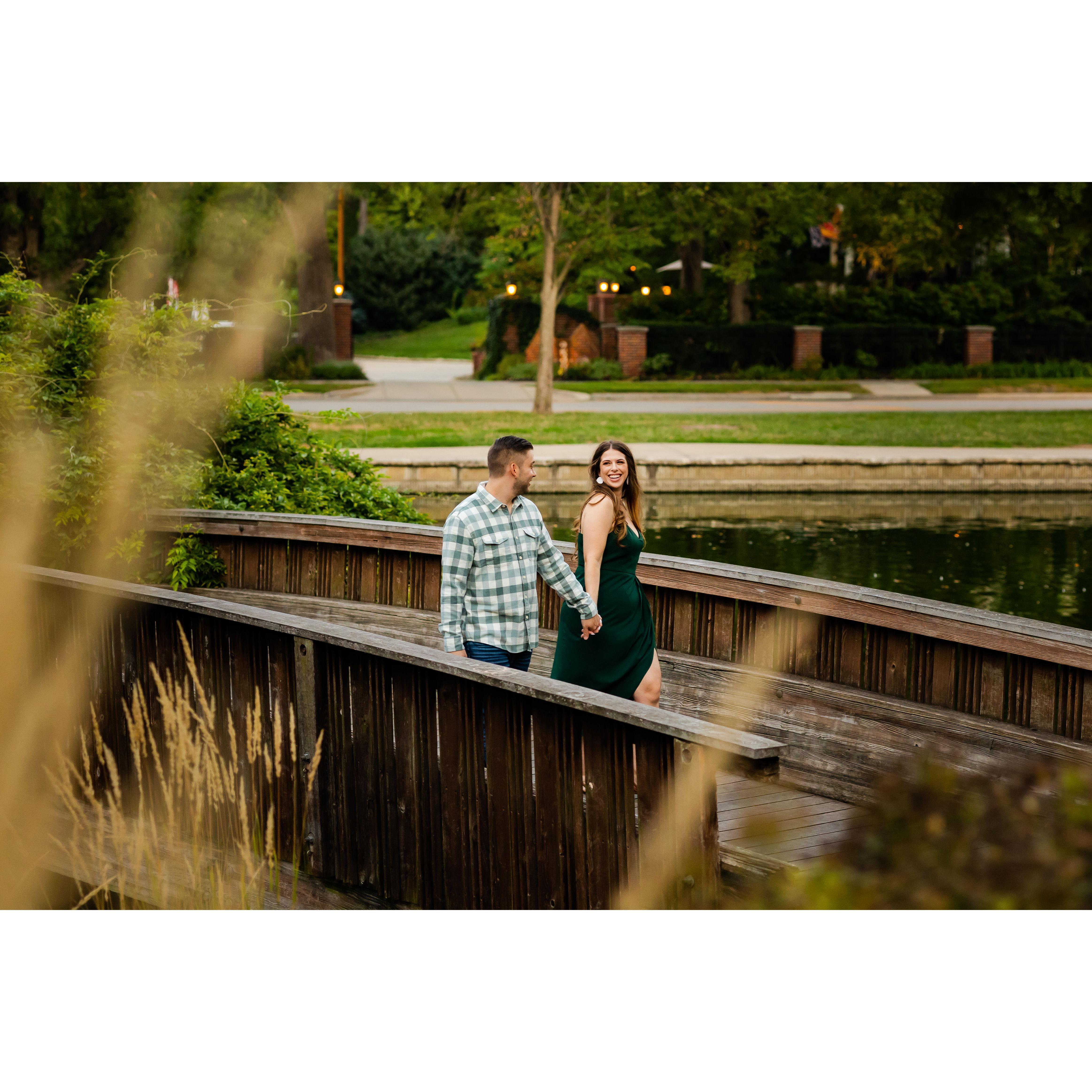 Engagement Photos at Loose Park.