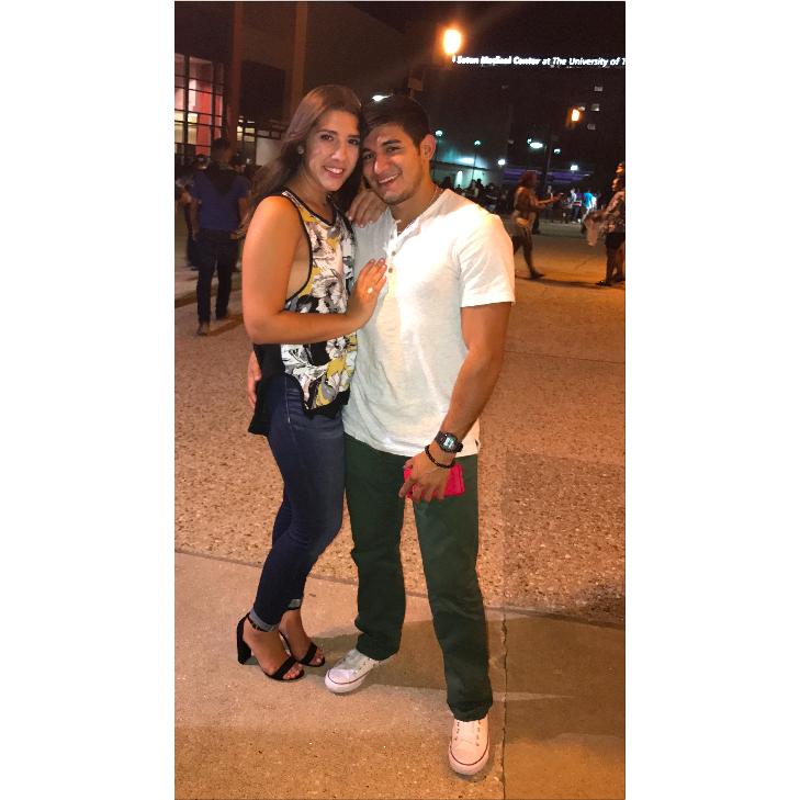 our first concert together