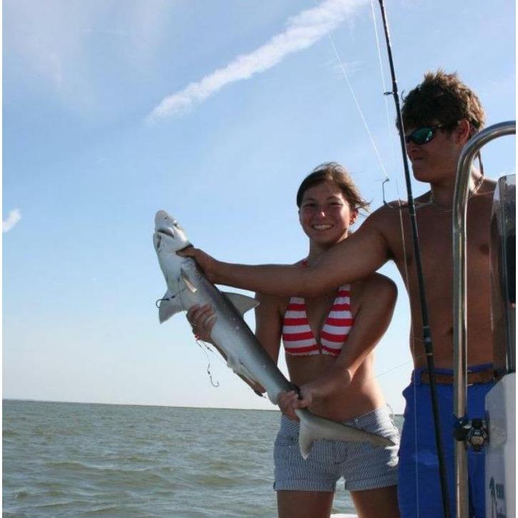 Shark fishing.