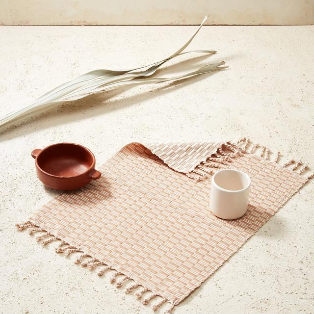Minna Panalito Placemat Peach