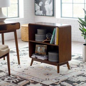 Belham Living Carter Mid Century Modern Small Bookcase