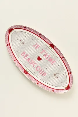 The Bistro Tile Stoneware Platter: Valentine's Day Edition