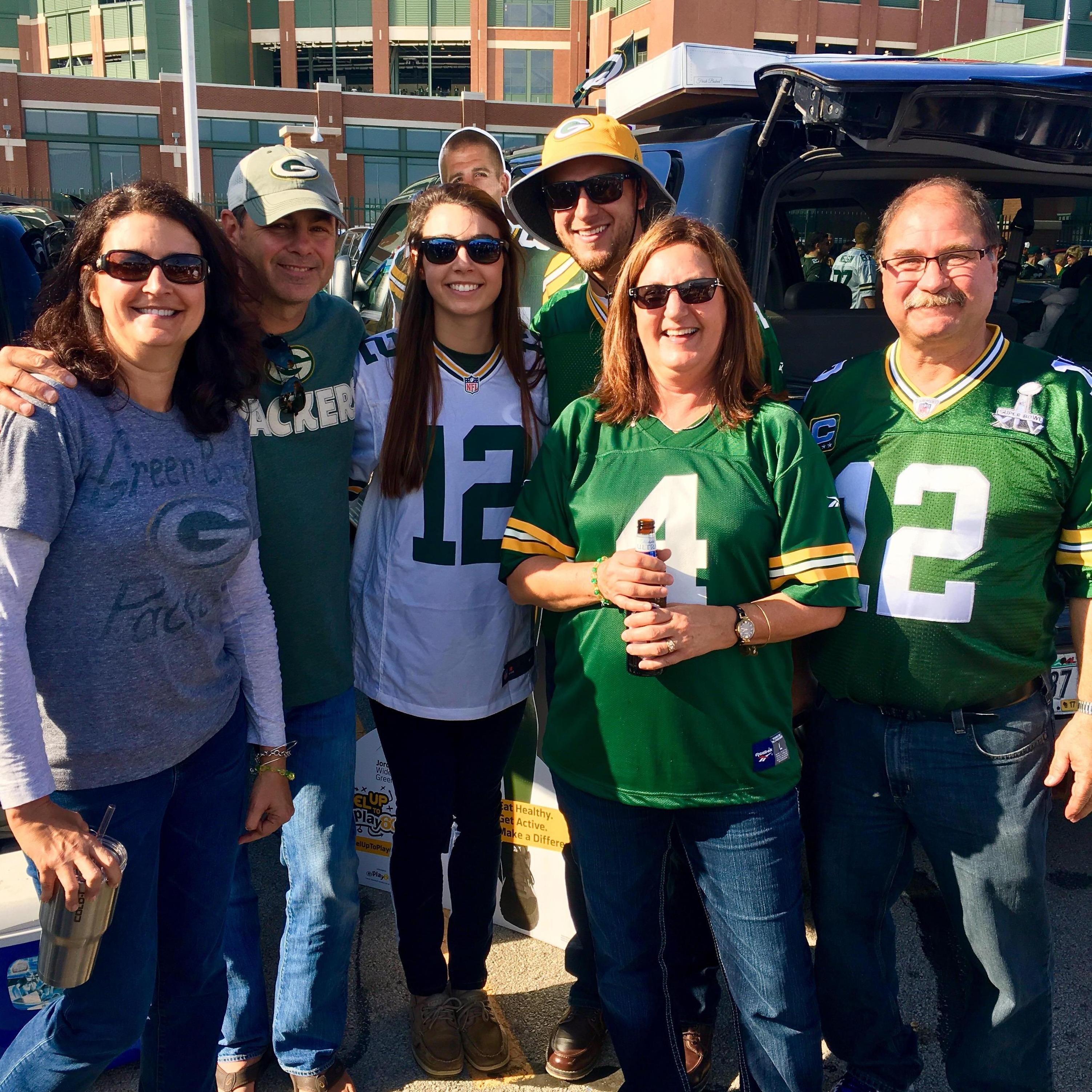 October 16, 2016
Packer game with the parents