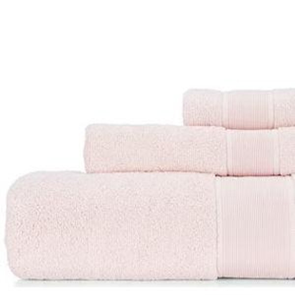 Ralph Lauren Sanders Antimicrobial Bath Towels (Potpurri Pink)