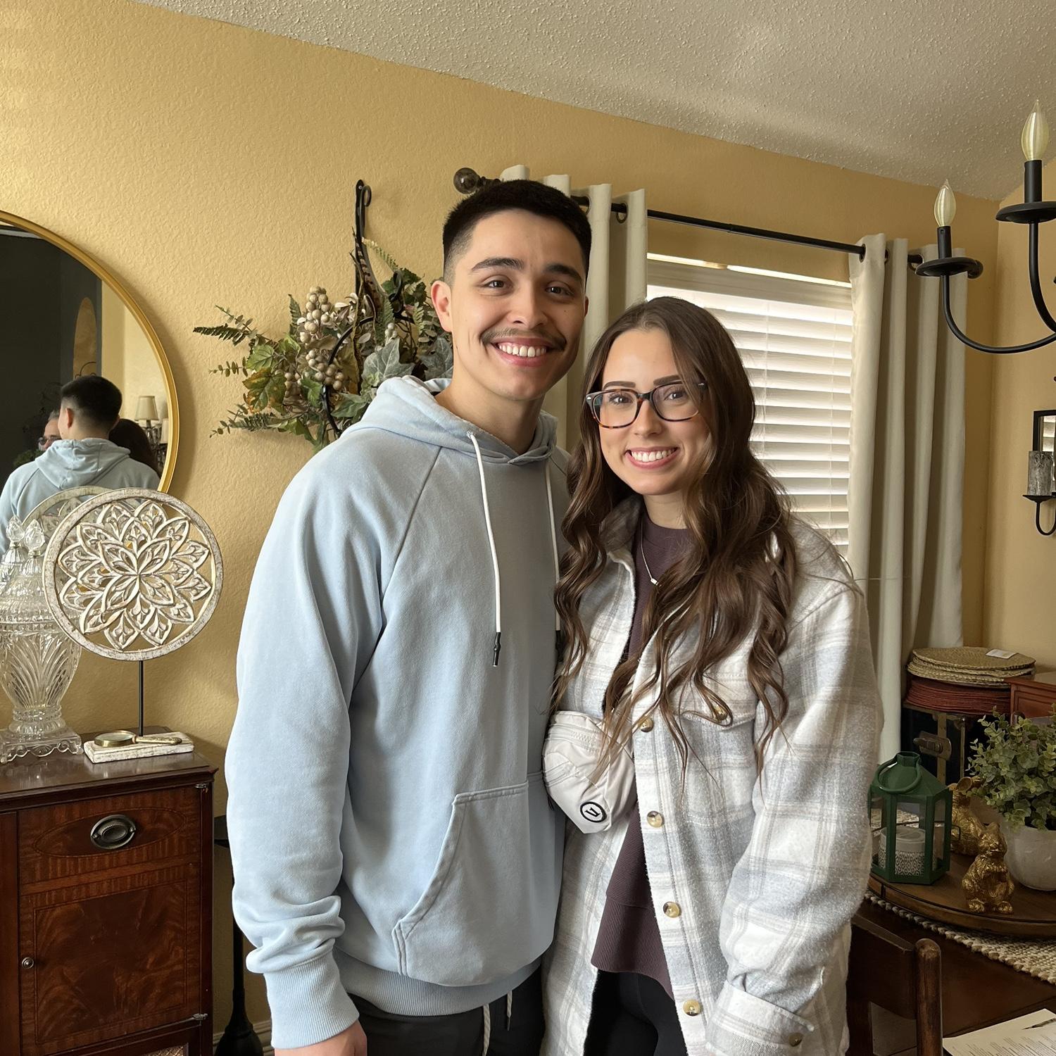 2-17-2024: Before we went wedding dress shopping!