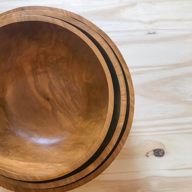Registry: Becca & Mike - Olive Wood Salad Bowl (Large)