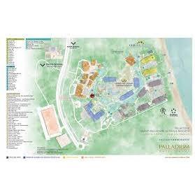 Map of resort