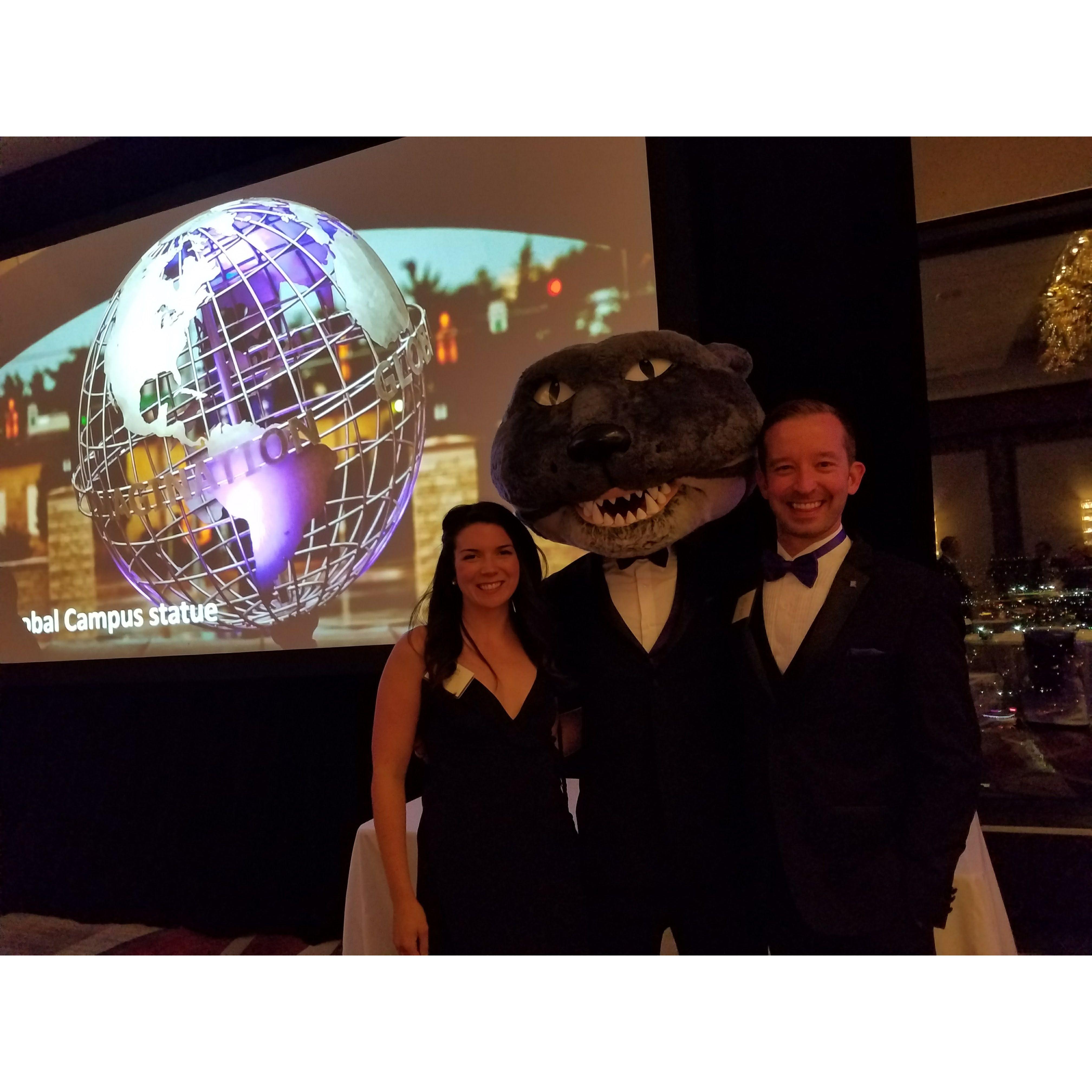 Attending the annual Kansas State Wabash Cannonball Gala in Denver, CO (Aug. 2017)
