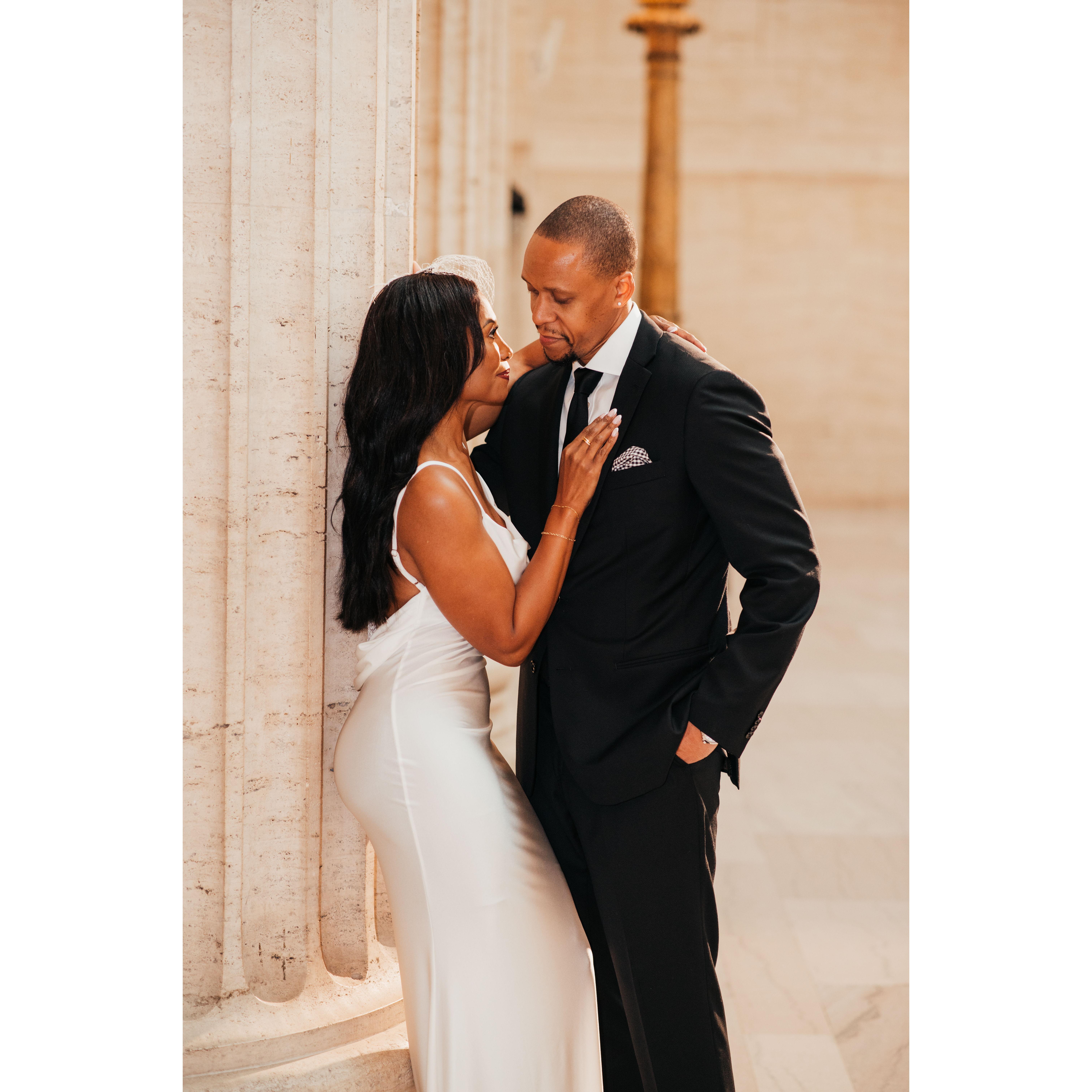 Engagement photos - Chicago Union Station