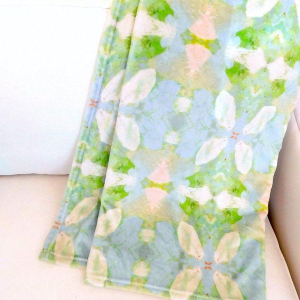 Laura Park Elephant Falls Fleece Blanket
