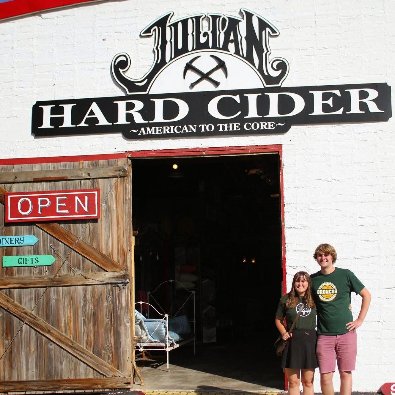 In 2015, we went camping in East County San Diego and visited Julian for some hard cider and apple pie.