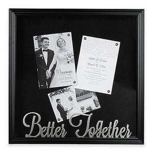 Occasions Clove Shadowbox "Better Together" in Black
