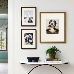 The Perfect Trio picture frames (Burgundy and Gold)