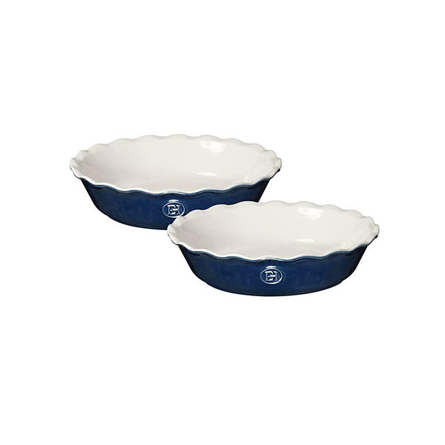 Emile Henry Set of 2 Mini Pie Dish, 5.5 x 1.5in, Twilight