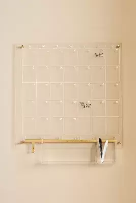 Acrylic Monthly Wall Calendar Bundle