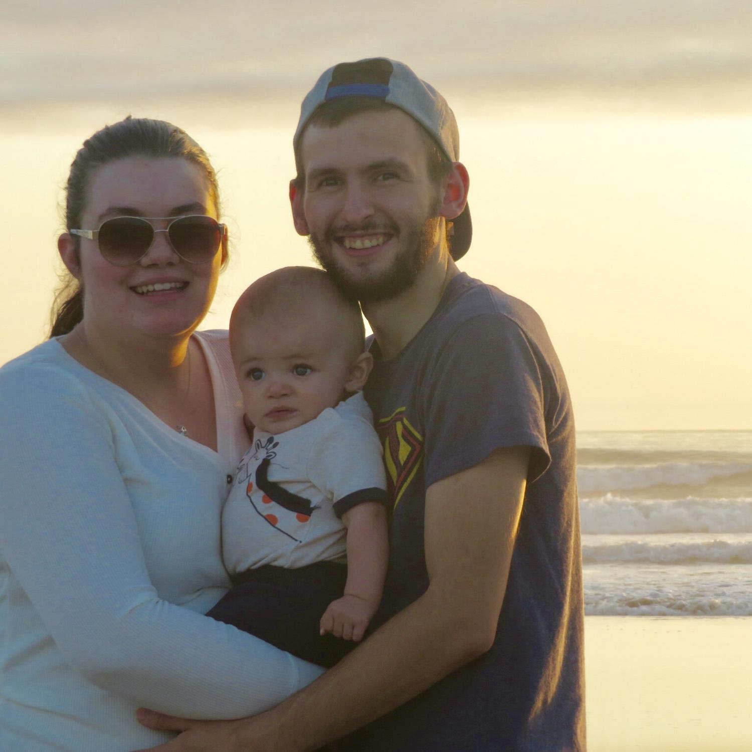 First family trip together to Seaside