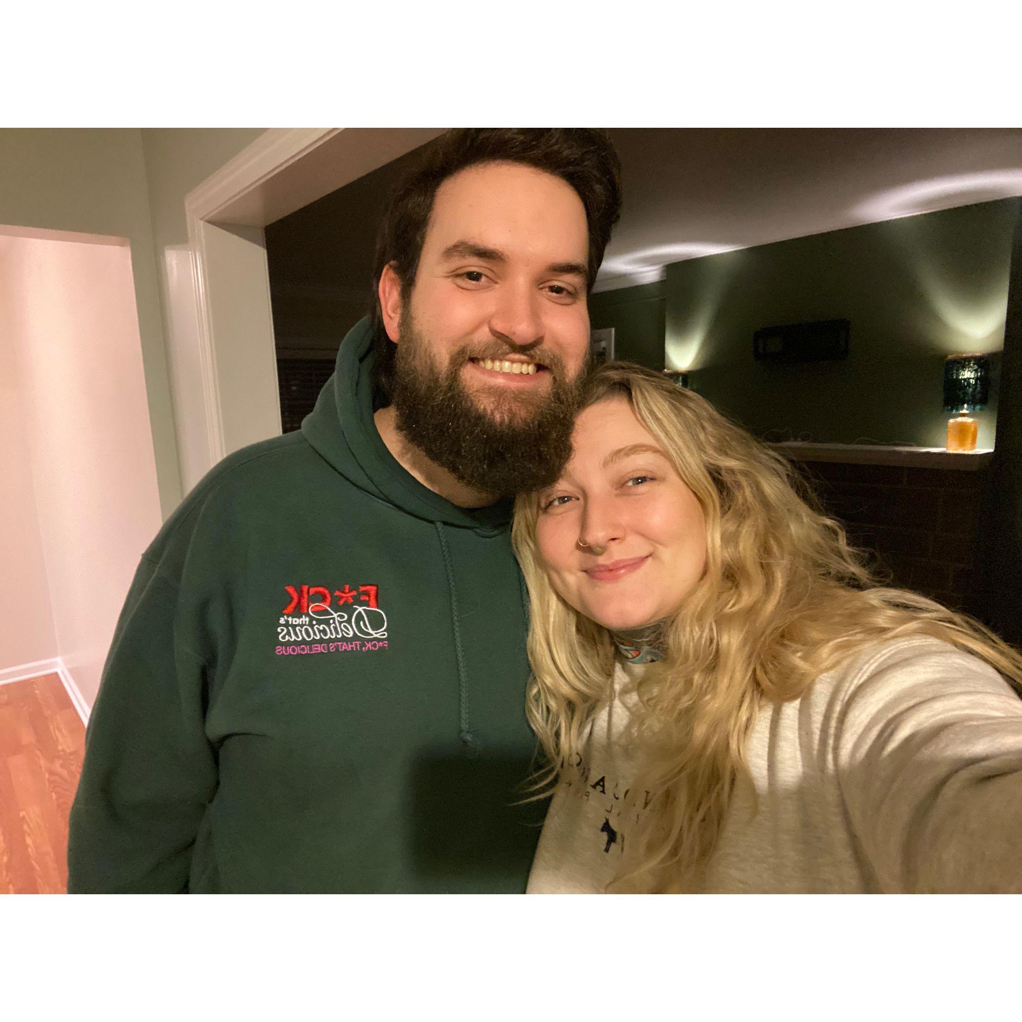 We got the keys to our new home!