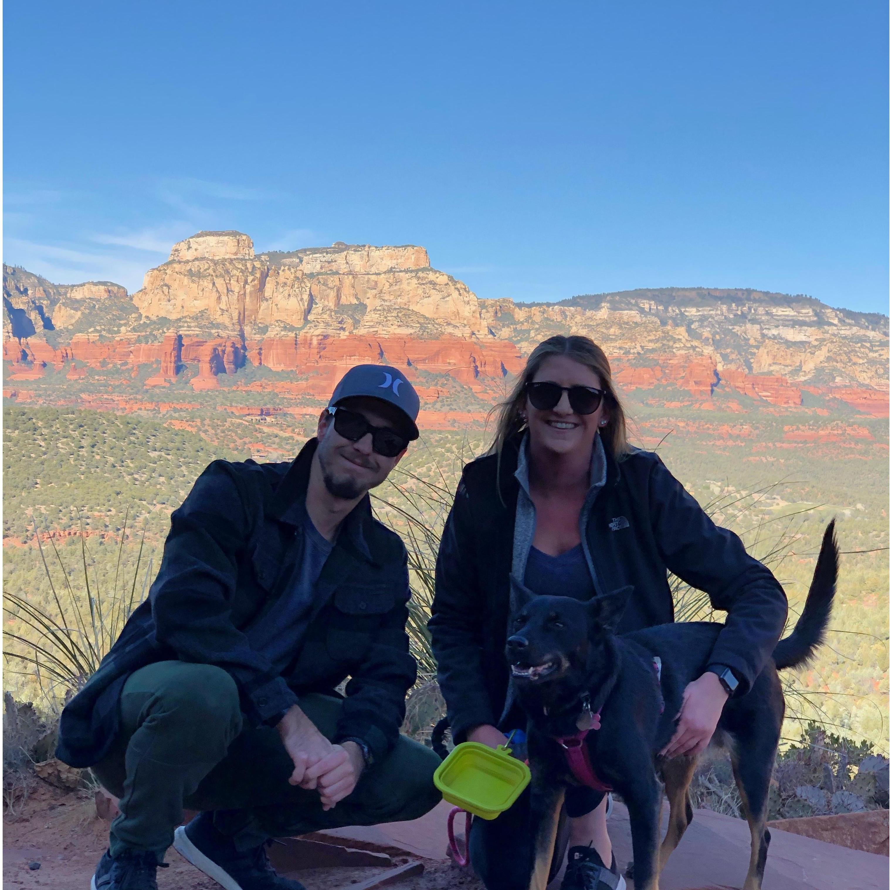 Our favorite hiking spot in Sedona, AZ