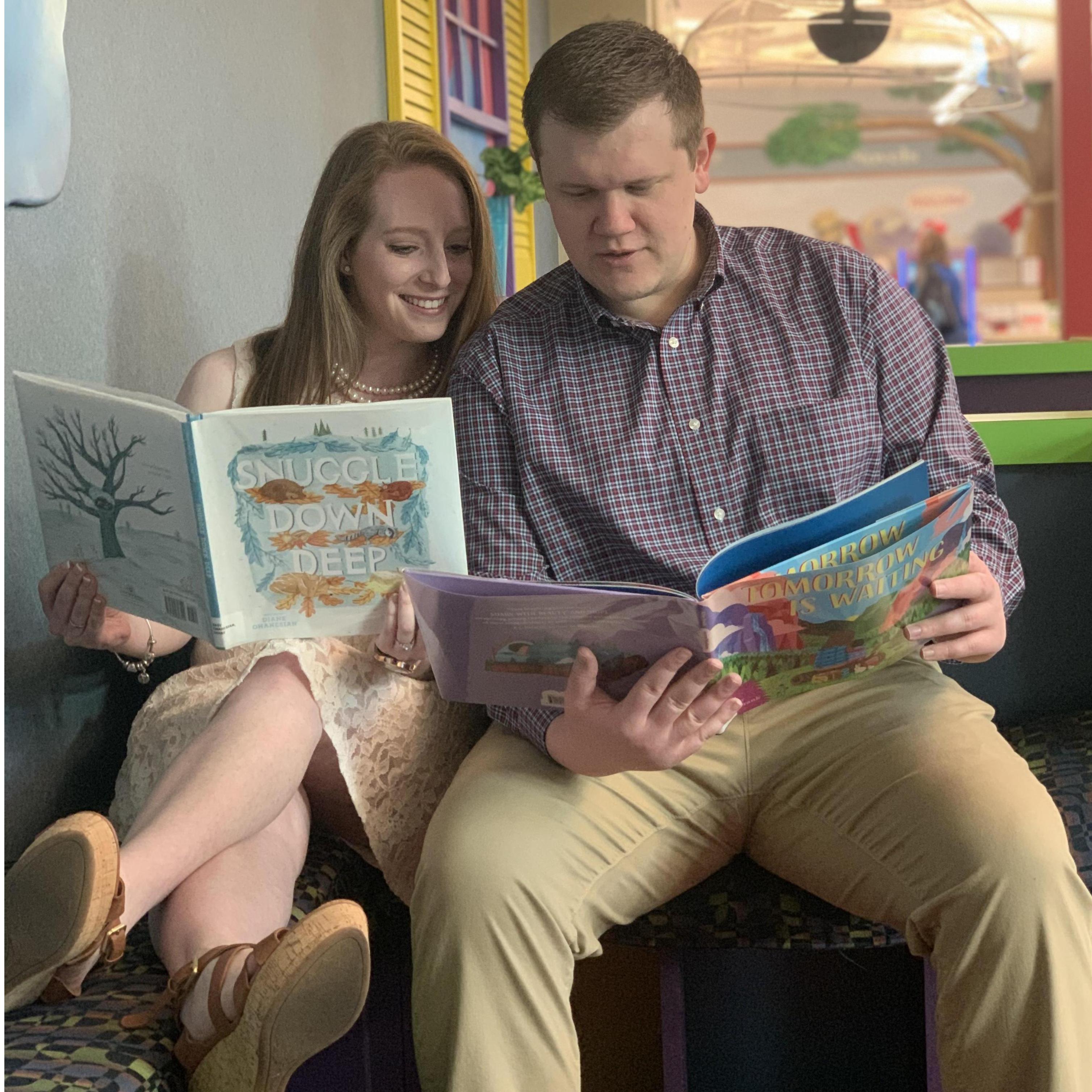 Jake and Karisa actually met as kids (4 and 2 years old) at Largo Library story time. Revisiting the spot we met over 22 years ago!
November 30, 2019