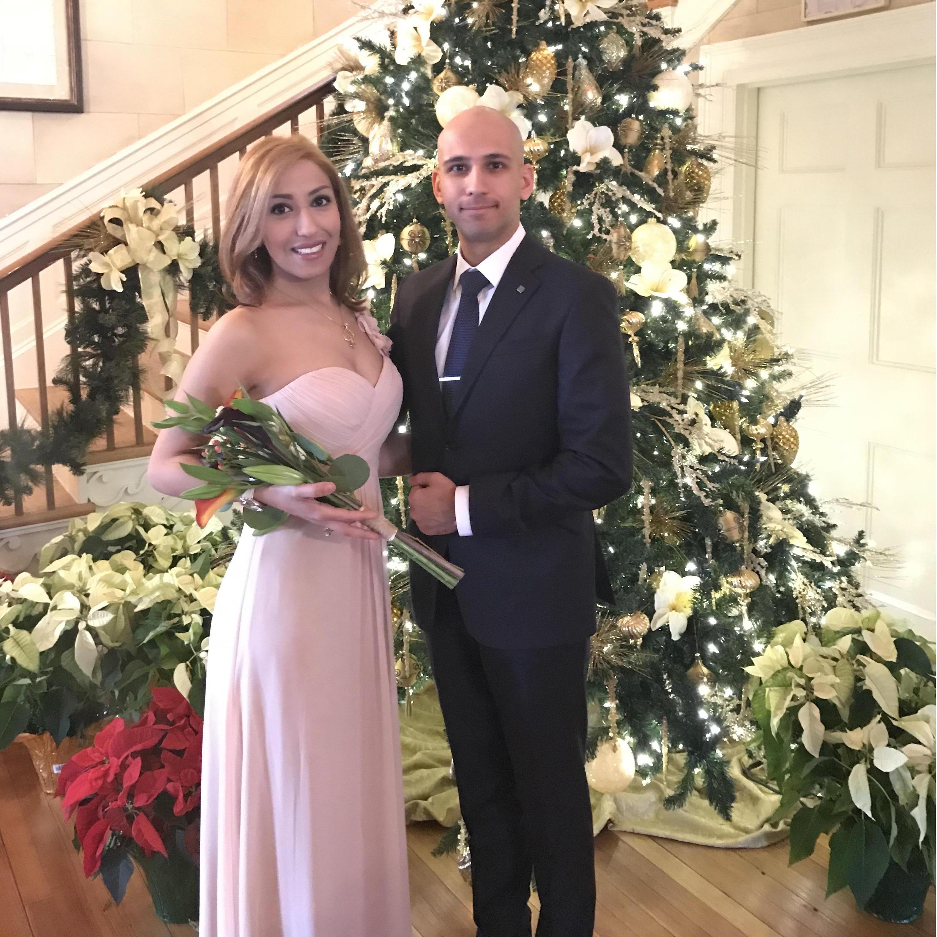 Niloofar and Yaser's engagement party.