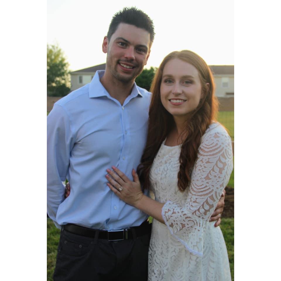Our engagement party.
