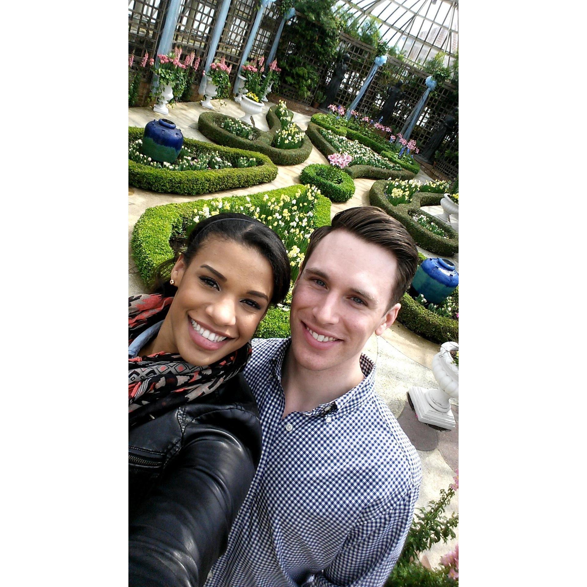 Phipps Conservatory (When Dan asked me to be his gf <3)