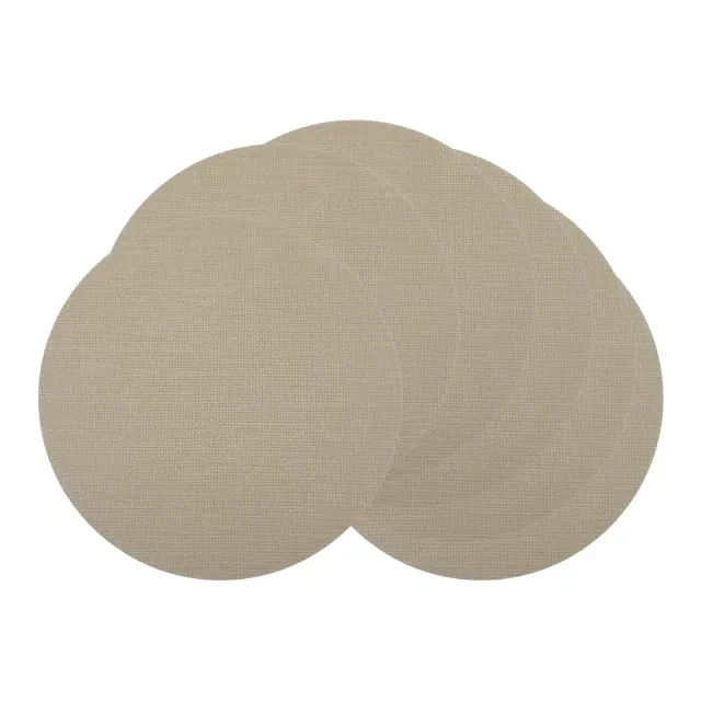 REGALWOVEN Faux Leather Placemats for Kitchen Dining Table Placemats Wipeable Table Mat 6Pcs Green