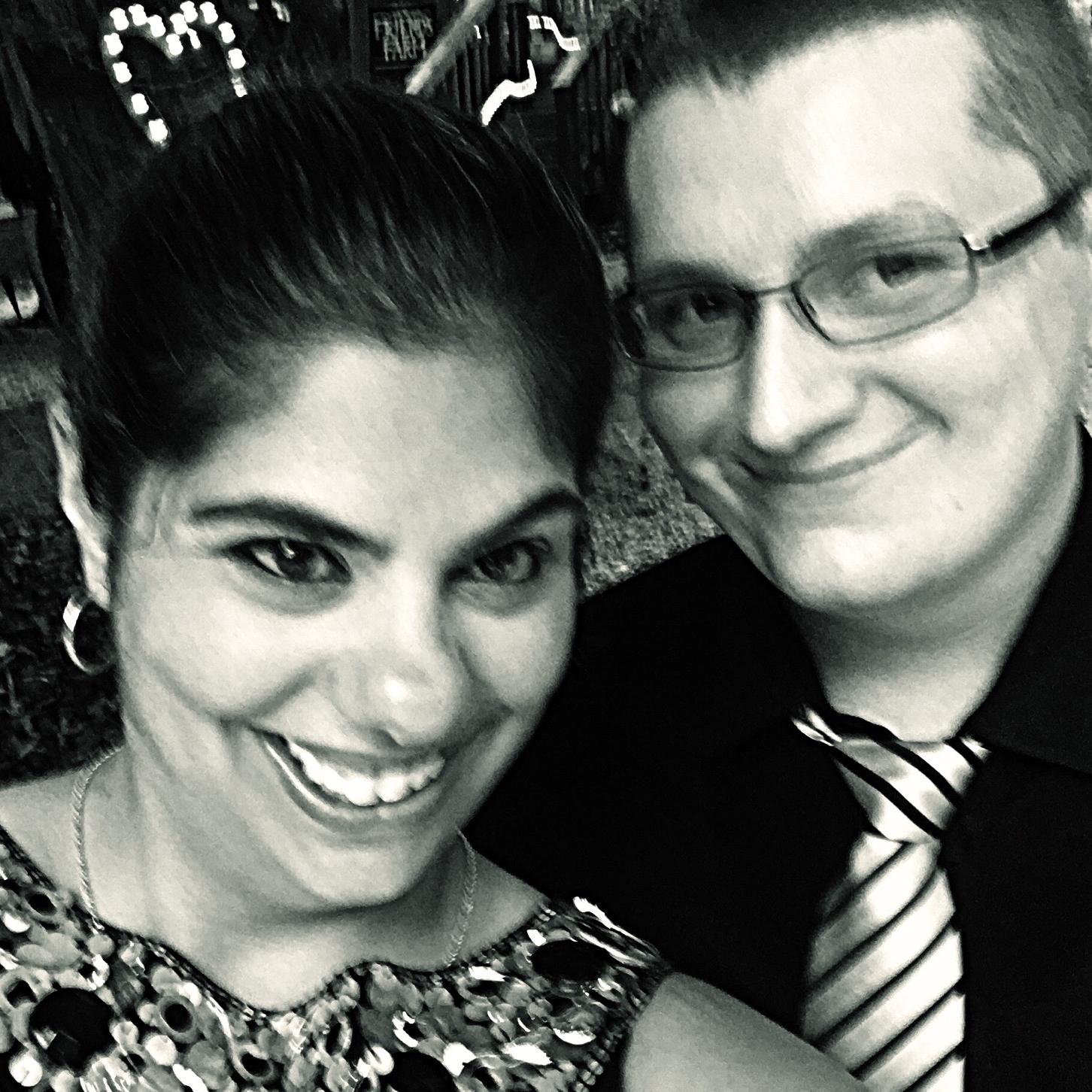 Our first wedding we attended together. Thanks Greg and Nikki