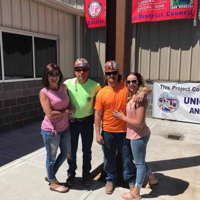 Portand, Oregon for the Ironworkers Competition