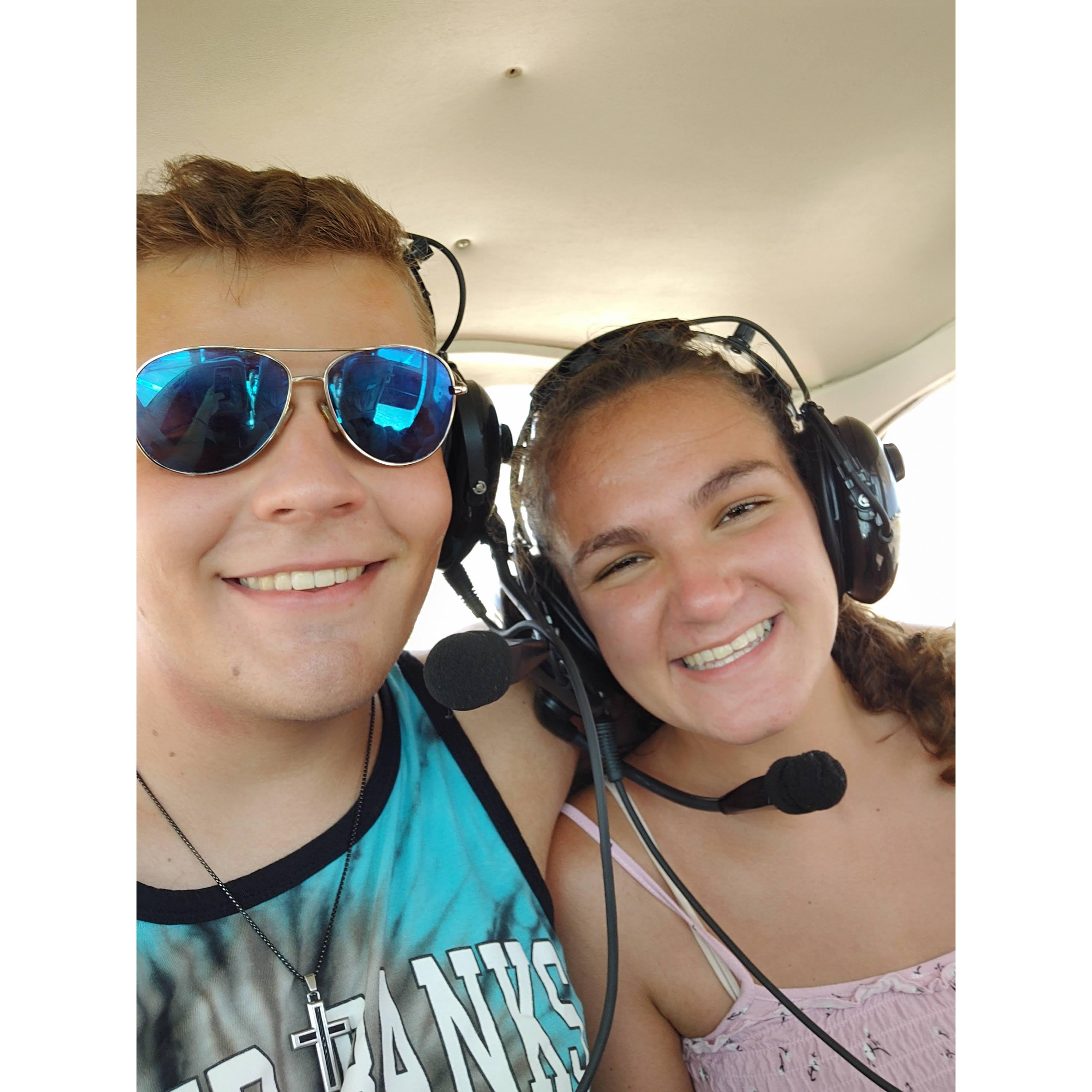 Riding a Cessna in OBX!