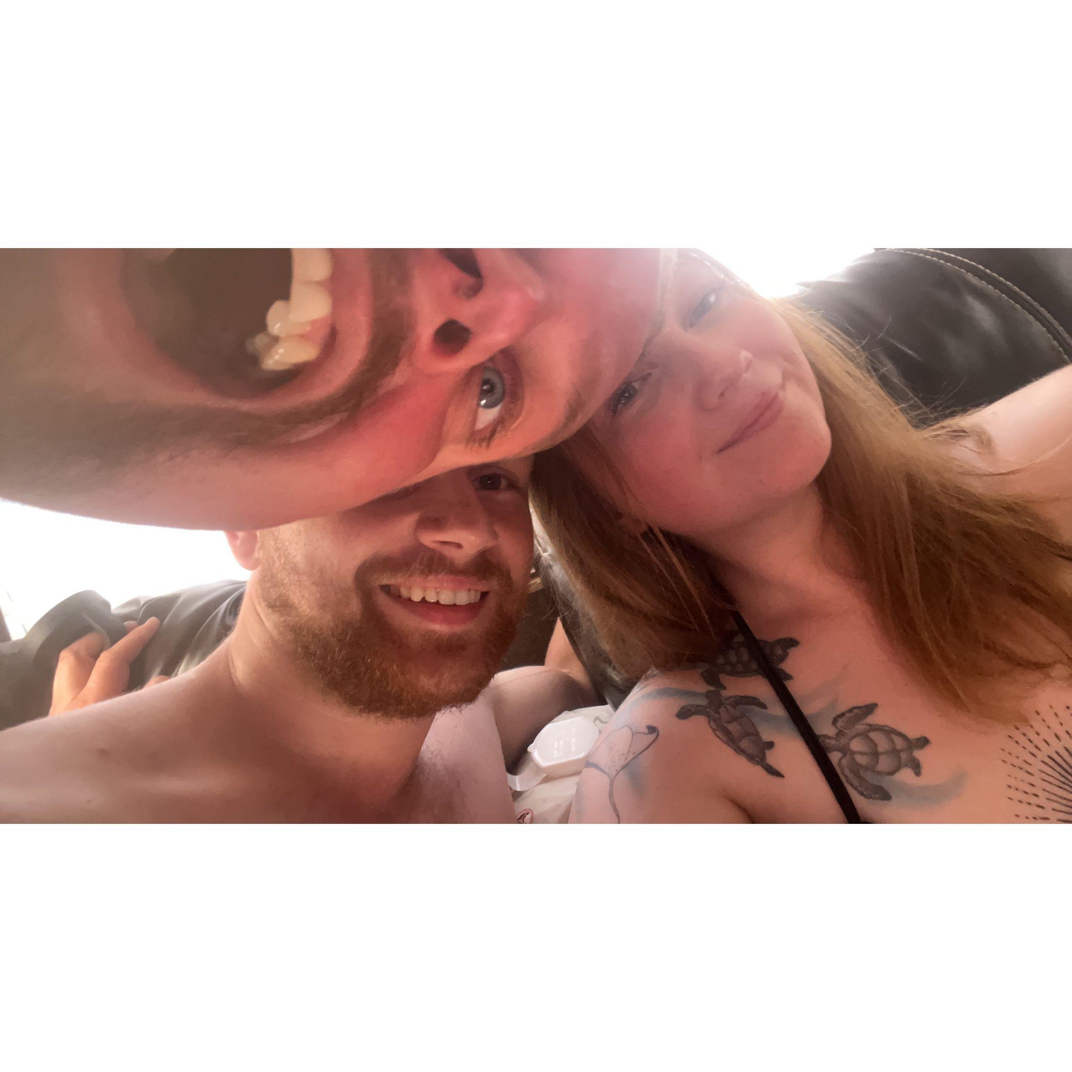 Our first music festival together.