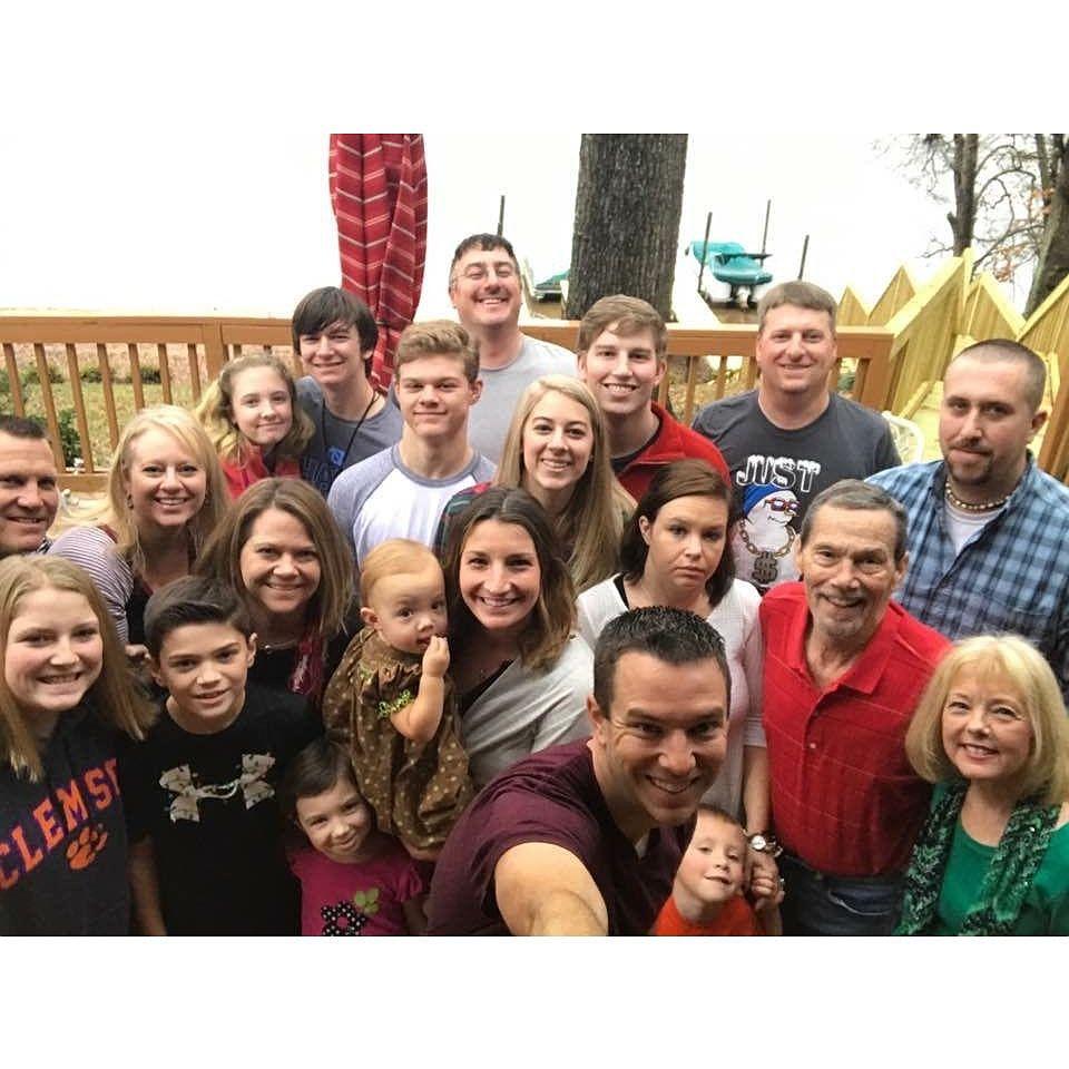 Celebrating our last Christmas with Pop