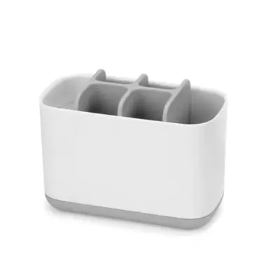 Joseph Joseph® EasyStore™ Large Toothbrush Caddy in Grey/White