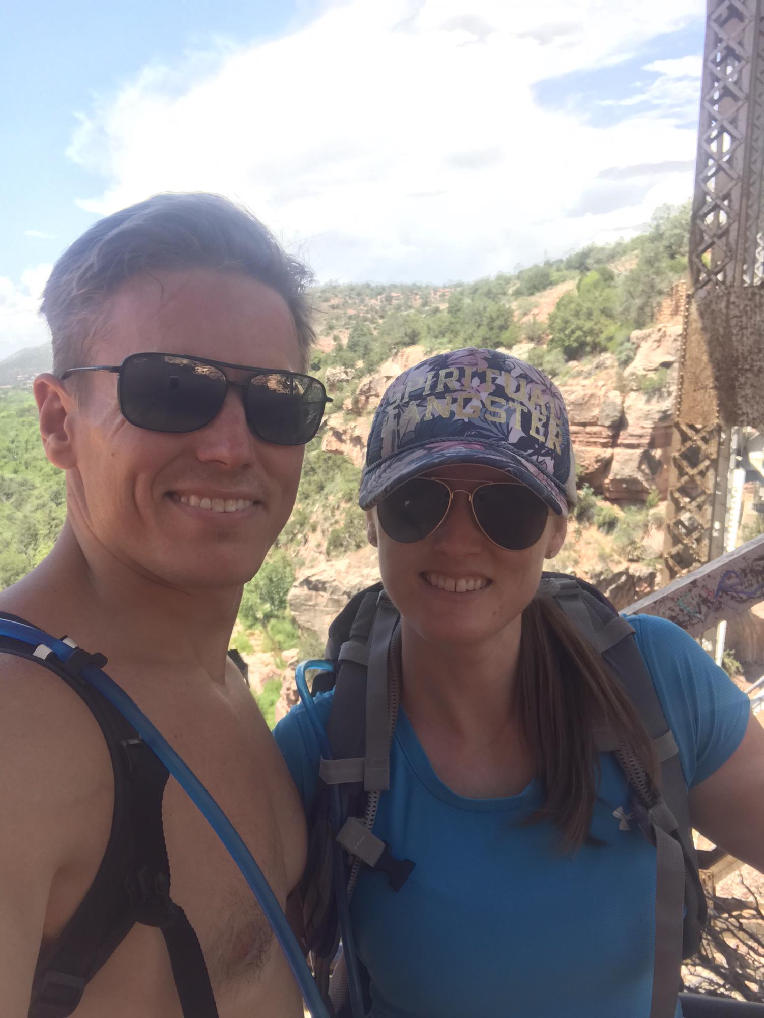 Hiking Oak Creek in Sedona July 2020