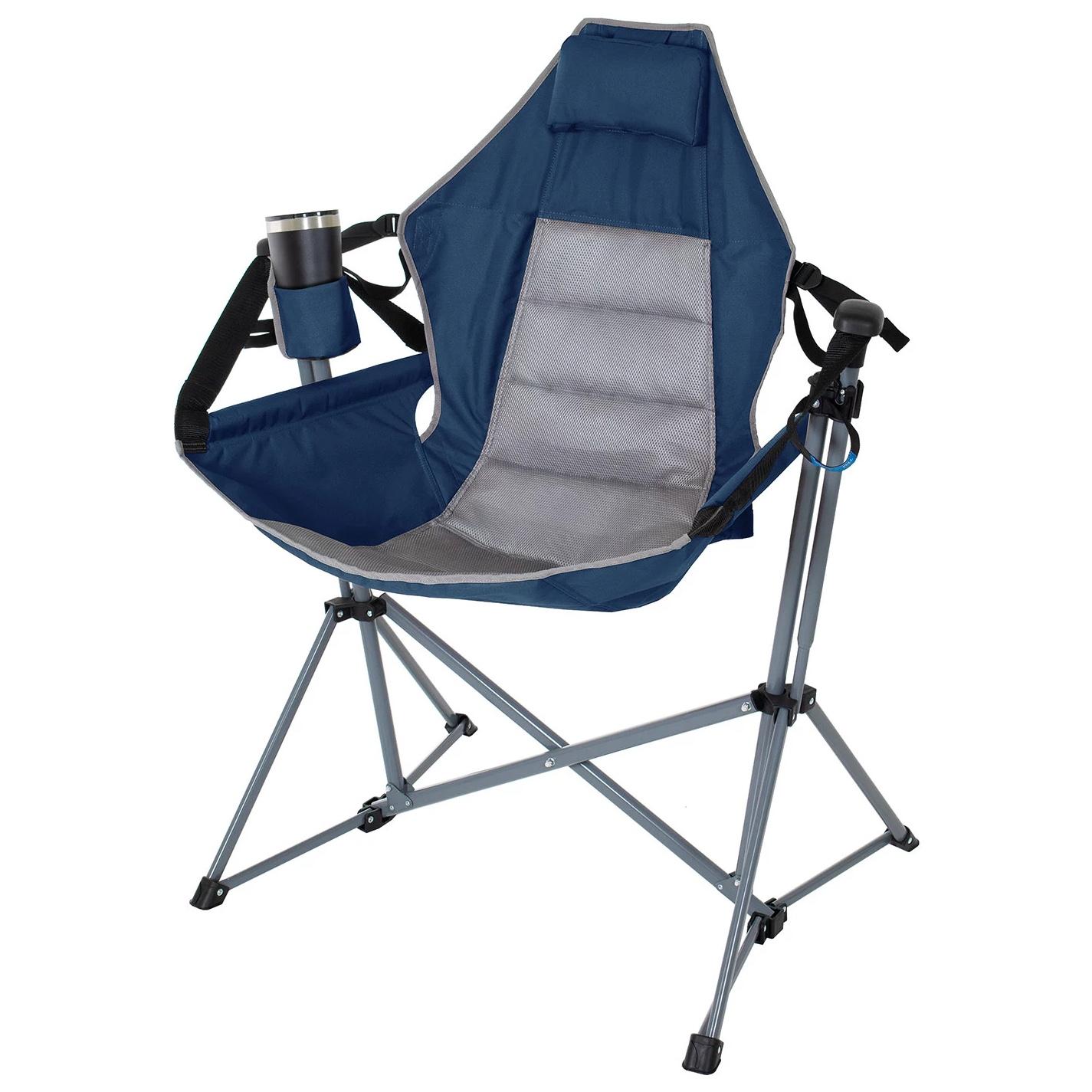 Member's Mark Swing Lounger Camp Chair - Sam's Club (in blue)