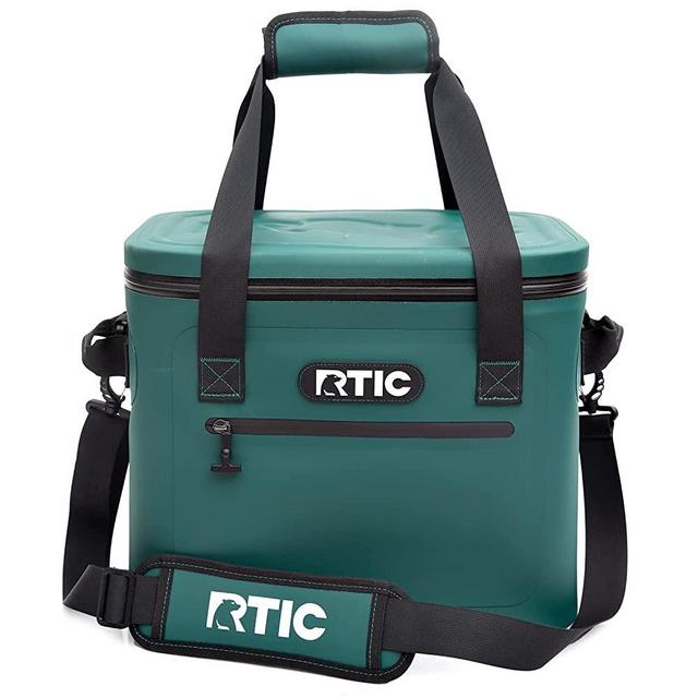 RTIC Soft Cooler Insulated Bag Insulated Bag, Leak, Proof, Zipper, Leak Proof Zipper, Portable Ice Chest Cooler for Travel, Lunch, Work, Cars, Picnics, Beaches & Trips