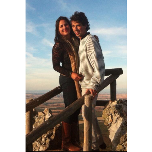Checking out the views in Segovia, Spain, Fall of 2012.