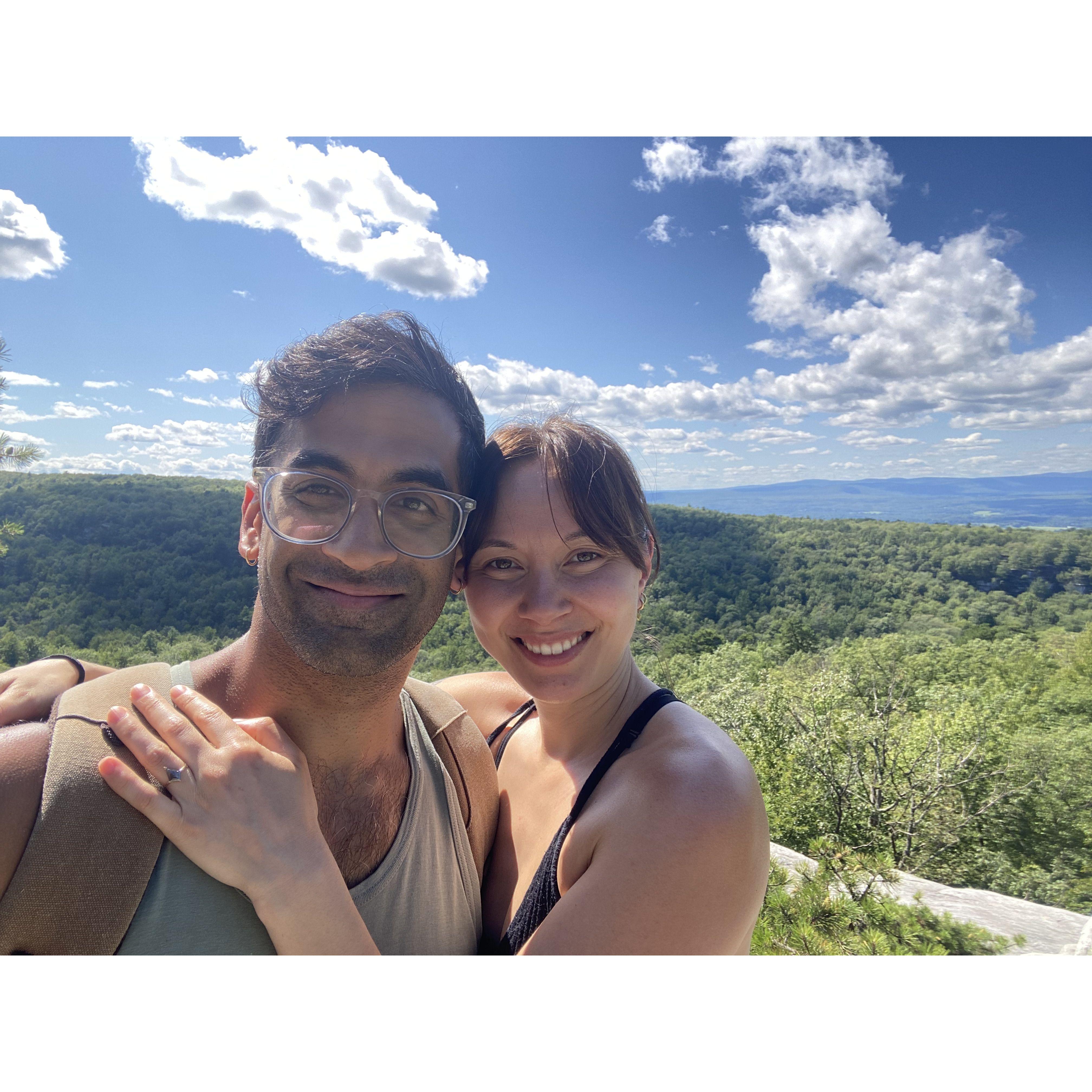 She said yes!