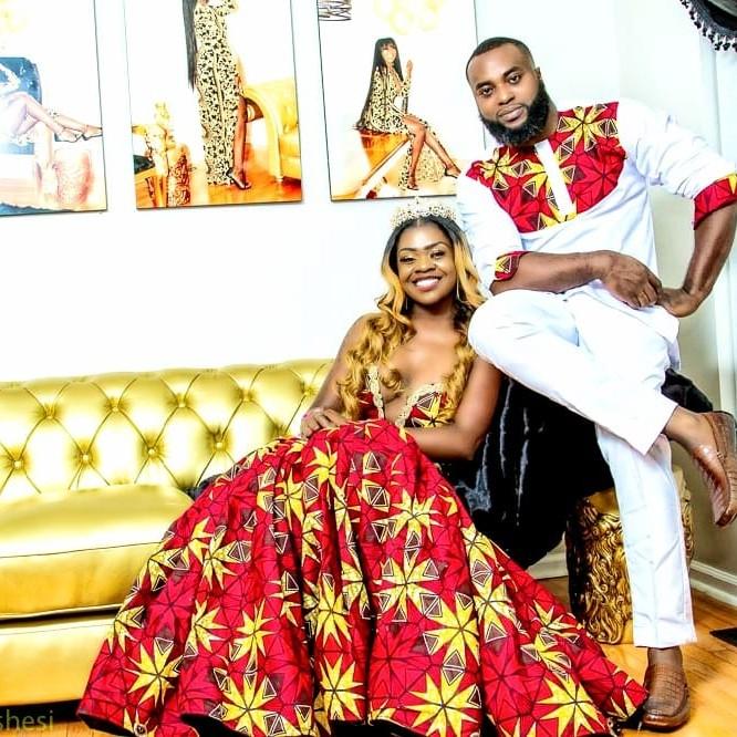 A True African King and Queen👑