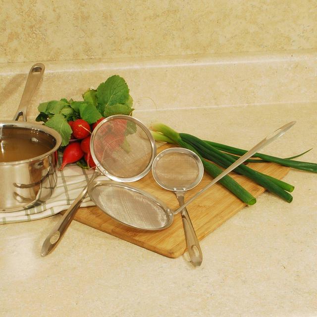Cook Pro 3 Piece Mesh Skimmer Set