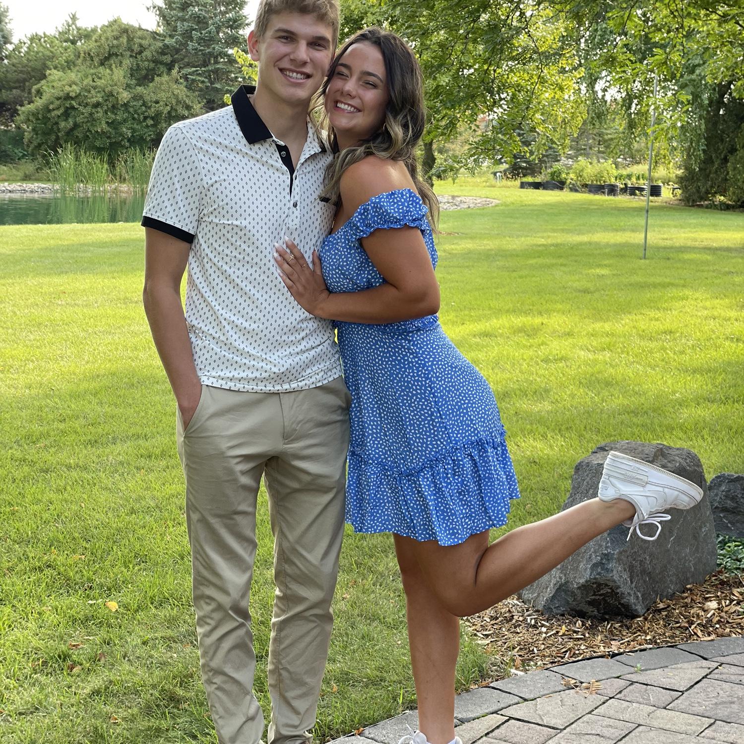 Last date night in the same city before heading back to school