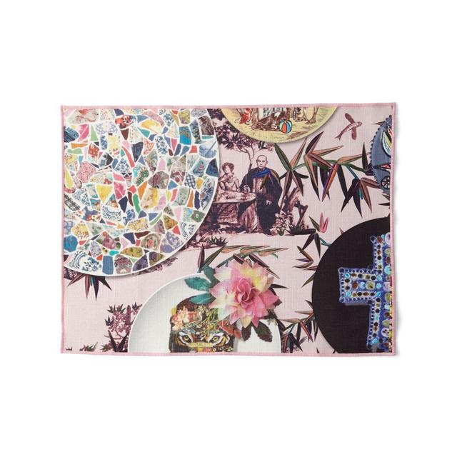 Folie Rose Pink Placemats, Set of 4