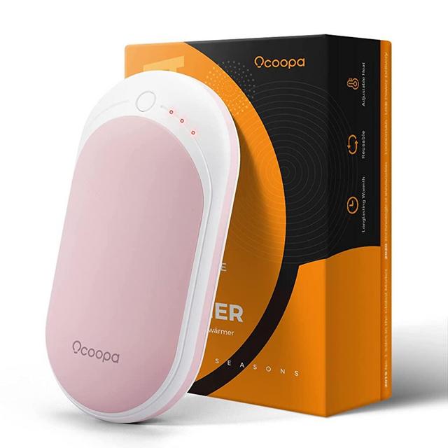 OCOOPA Hand Warmers Rechargeable, 1 Pack 5200mAh Electric Portable Pocket Heater, Heat Therapy Great for Outdoors, Hunting, Golf, Camping, Warm Gifts