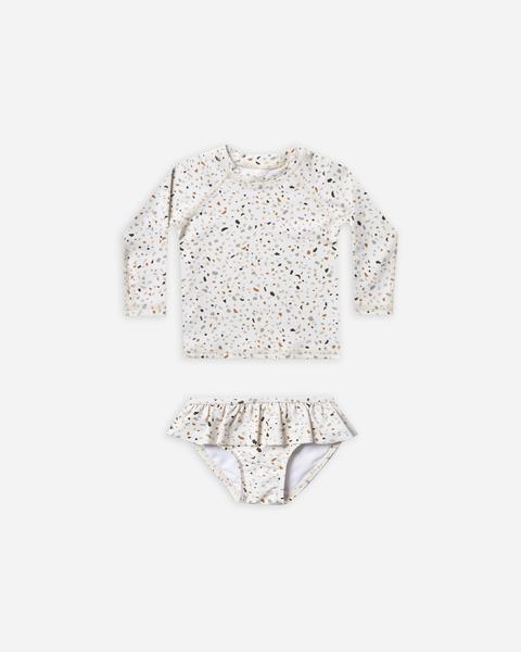rashguard set || terrazzo (3-6 months)