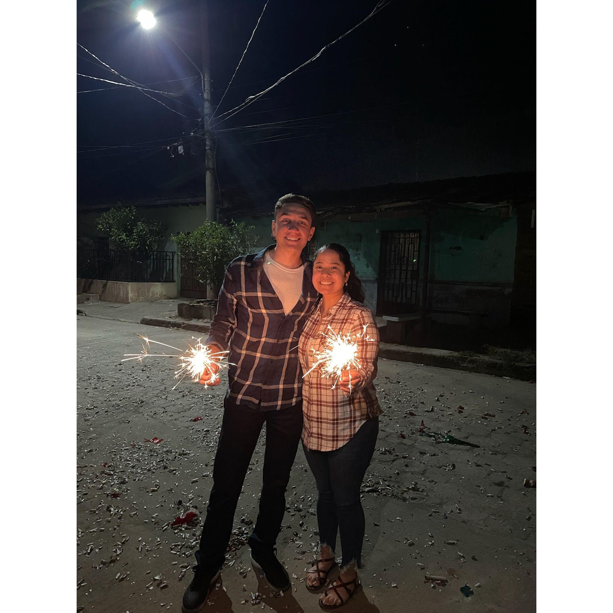 Ringing in the New Year 2024 in El Salvador