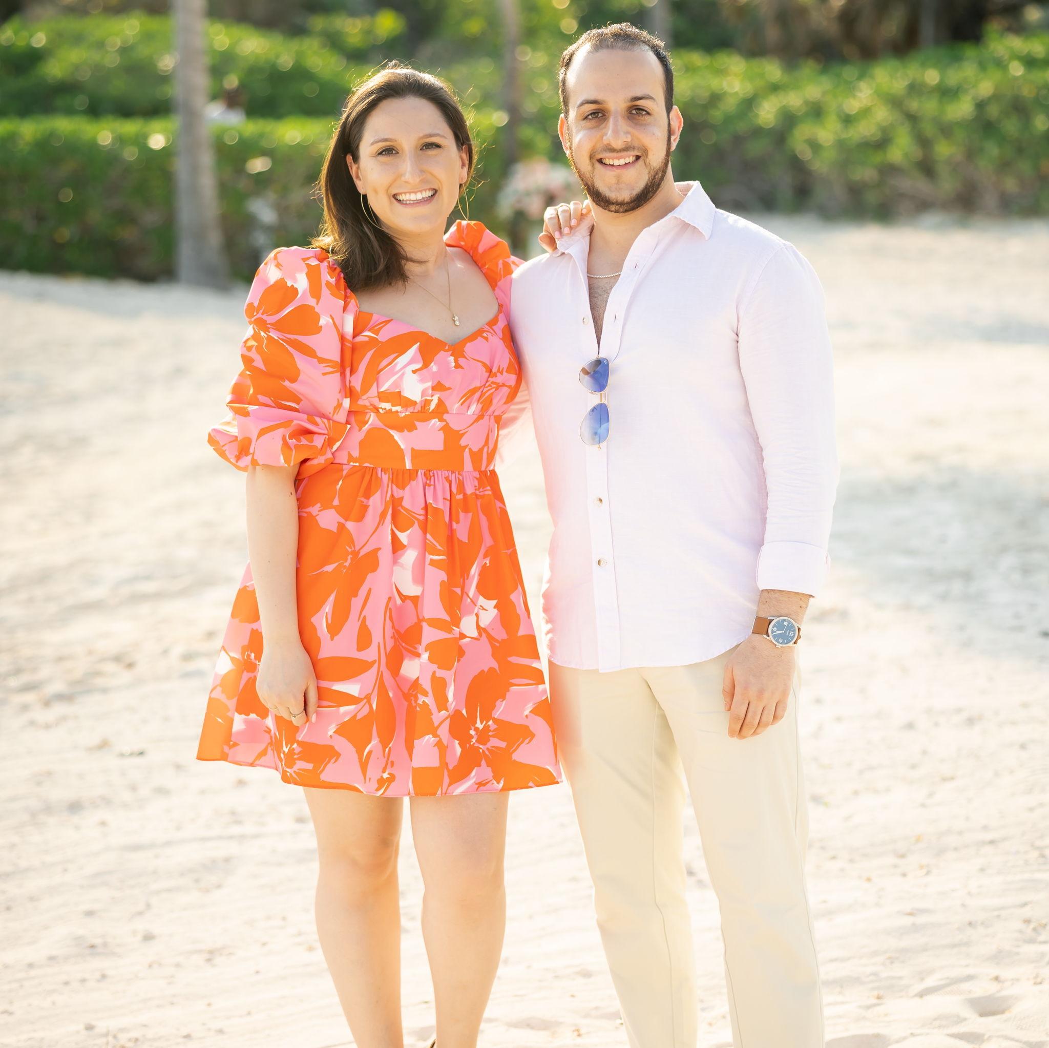 Our friends' wedding in Tulum (and our first international trip together!)
