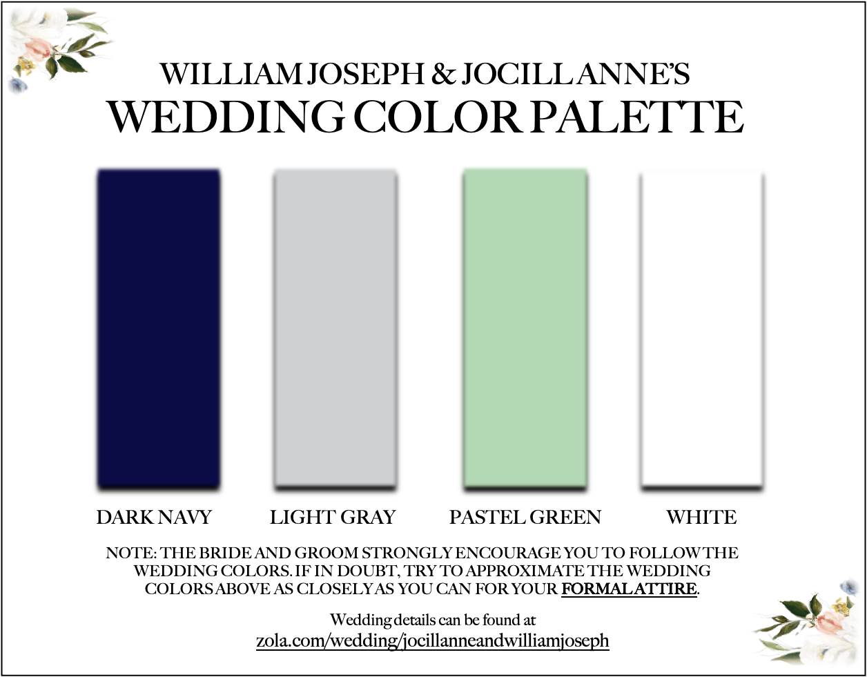 The Wedding Website of William Joseph Nemec IV and Jocill Anne Samejon