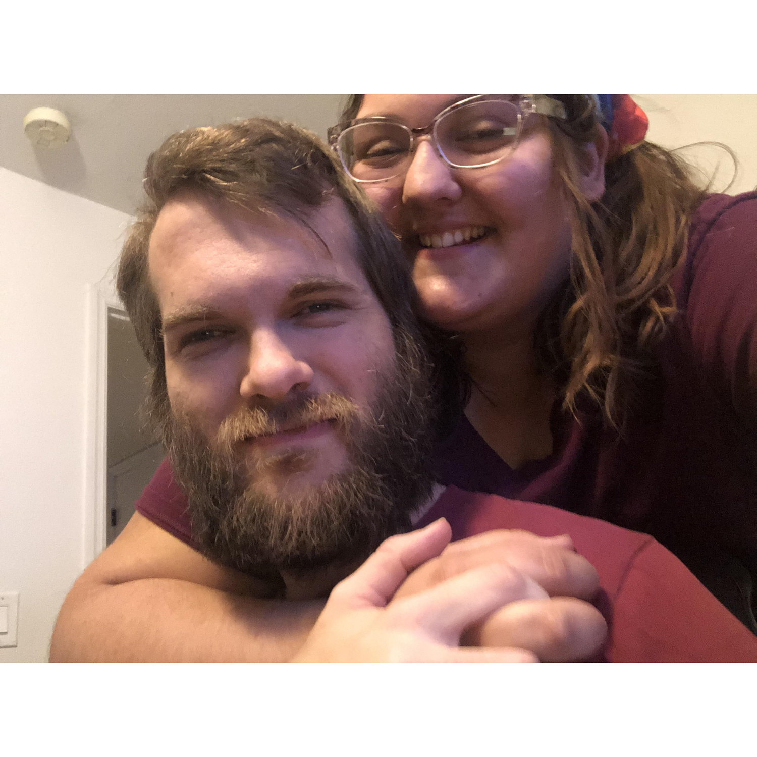 He kissed my hand right before we took this 🥺💖